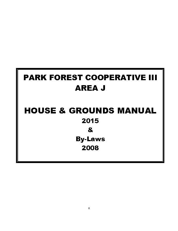 2015 House and Grounds with Bylaws